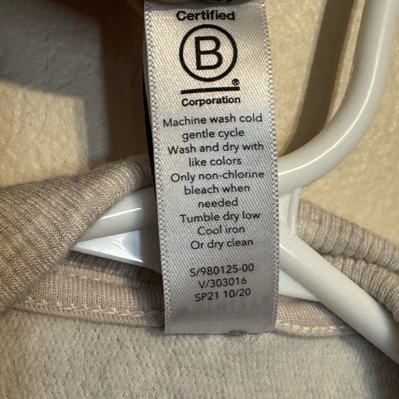 Athleta Light Gray Ethereal Slouchy Cocoon Wrap Cardigan Size Small/Medium - Picture 5 of 5